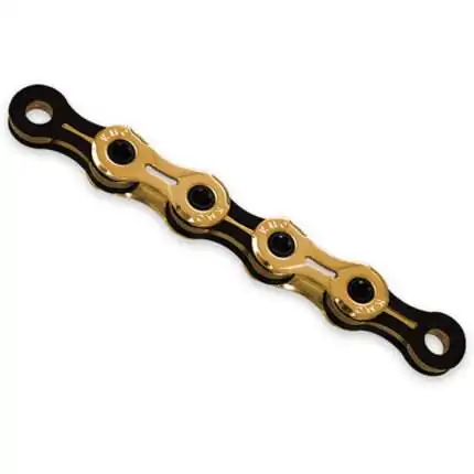 Ķēde KMC X11SL Ti-N Gold/Black