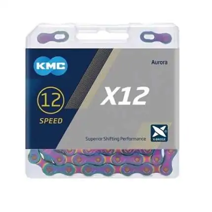 Ķēde KMC X12 Aurora Blue