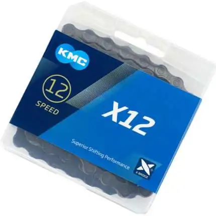 Ķēde KMC X12 Black Tech