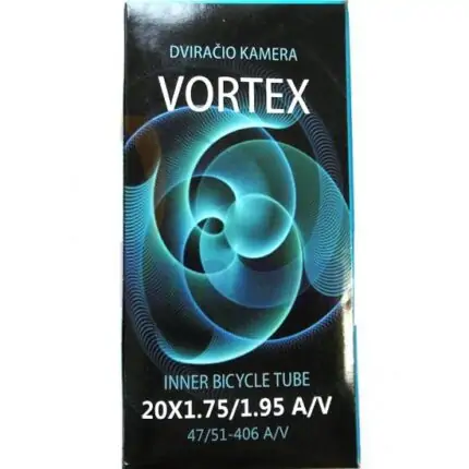 Velosipēda kamera Vortex 20 x 1.75/1.95, A-V